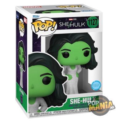 Funko Pop! Marvel: She Hulk - She-Hulk (Glitter) #1127 - Afbeelding 2