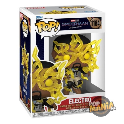 Funko Pop! Marvel: Spider-Man - Electro #1164 (Special Edition - Glows In The Dark) - Afbeelding 2