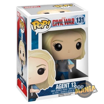 Funko Pop! Marvel: Captain America Civil War - Agent 13 #131 - Afbeelding 2