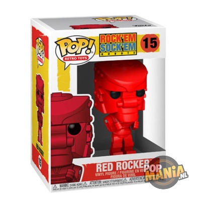 Funko Pop! Retro Toys: Rock'em Sock'em Robots - Red Rocker #15 - Afbeelding 2