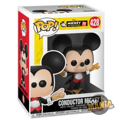Funko Pop! Disney: Mickey 90 Years - Conductor Mickey #428 - Afbeelding 2