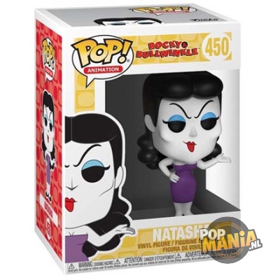 Funko Pop! Animation: Rocky & Bullwinkle - Natasha #450 - Afbeelding 2