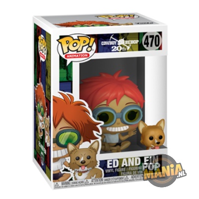 Funko Pop! Animation: Cowboy Bebop 20th - Ed and Ein #470 - Afbeelding 2
