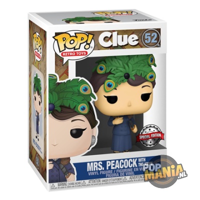 Funko Pop! Retro Toys: Clue - Mrs. Peacock #52 - Afbeelding 2