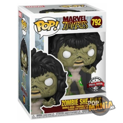 Funko Pop! Marvel Zombies: Zombie She-Hulk #792 (Special Edition) - Afbeelding 2