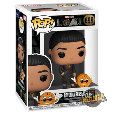 Funko Pop! Marvel: Loki - Ravonna Renslayer With Miss Minutes  #899 - Afbeelding 2